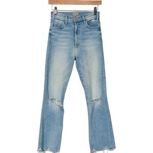 MOTHER Light Blue Flare Jeans